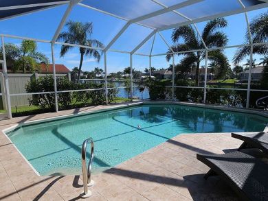 Cape Coral Three Bedroom Vacation Home with Canal View