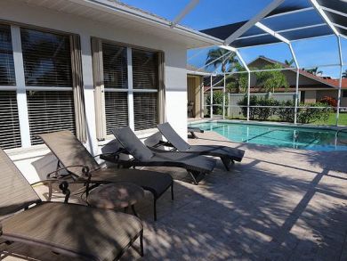 Cape Coral Three Bedroom Vacation Home with Canal View