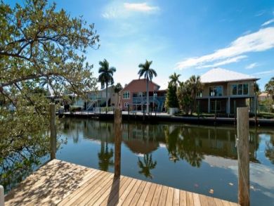 Coastal Cottage Set Along Waterway with Private Dock