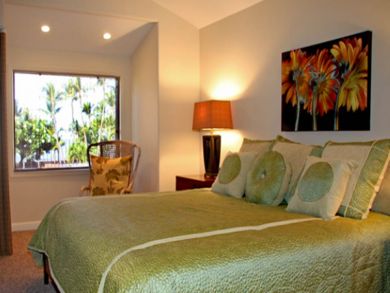 Bedroom with king bed