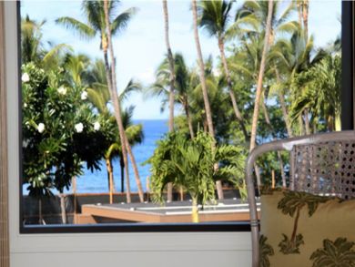 Ocean view from bedroom