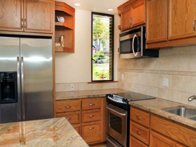 Fully equipped kitchen