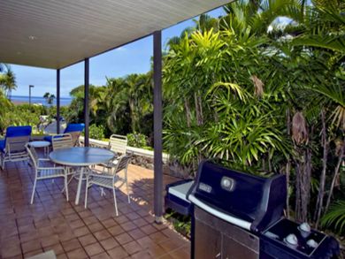 Tropical garden view lanai & BBQ