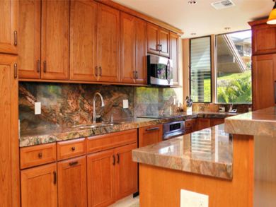 Remodeled kitchen