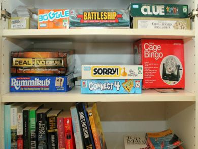Books & games for your enjoyment