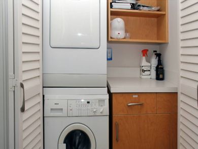 En suite washer & dryer