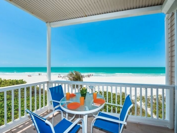 Luxury Direct Beachfront Anna Maria 3 Bedroom Vacation Home