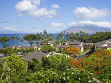 View of West Maui Mountains