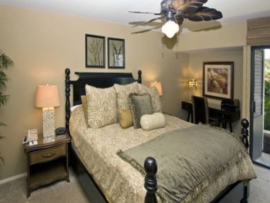 Master bedroom with king bed