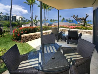 Ocean view from lanai
