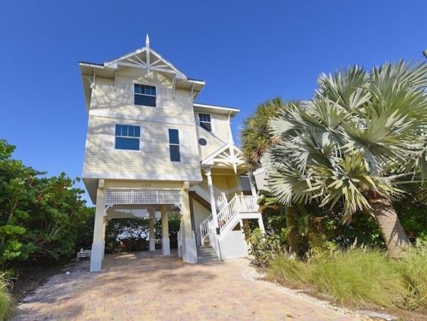 Bradenton Beach 3 Bedroom Beach Vacation Home Full Gulf View