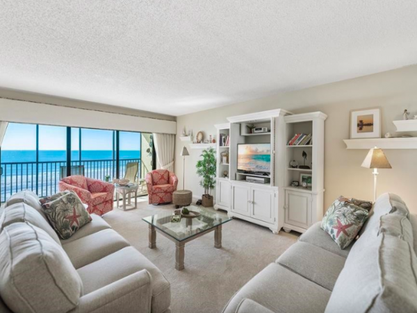Stunning Views from This 2 Bedroom Condo on Boca Beach
