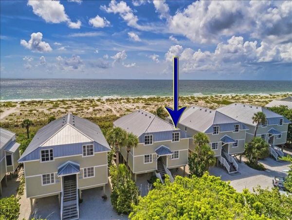 Gulf Front Boca Grande Vacation Home 3 Bedrooms Sleeps 6