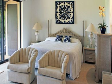 Master bedroom with king bed