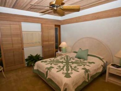 Guest bedroom with queen bed