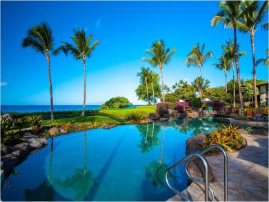 South Maui Beach Villa for Rent with Three Bedrooms.