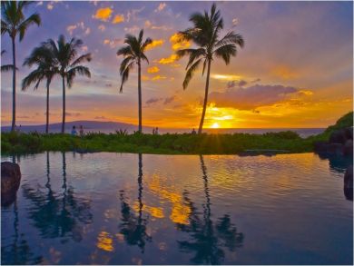South Maui Beach Villa for Rent with Three Bedrooms.