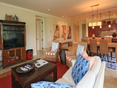 South Maui Beach Villa for Rent with Three Bedrooms.