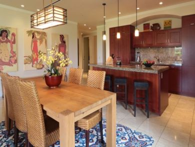South Maui Beach Villa for Rent with Three Bedrooms.