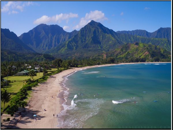 Luxury Hanalei Beach House With Ocean Views Sleeps 6