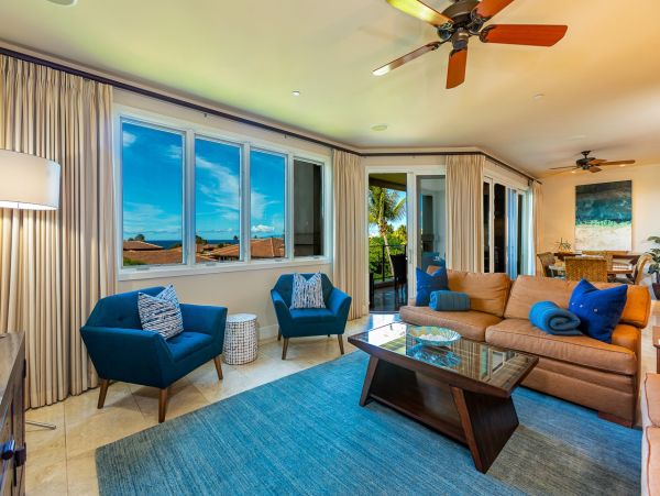 Luxury Maui Condo Elevator, Views Two Bedrooms Plus Separate Den Two Sofa Sleepers