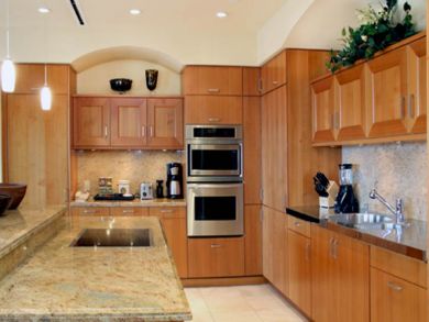 Gourmet kitchen