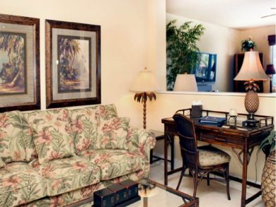 Separate den with pull-out sofa bed