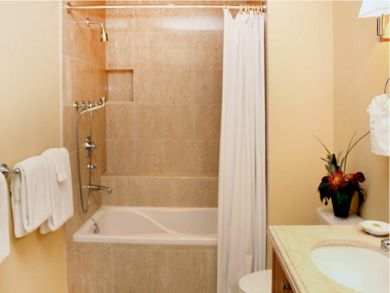 Bathroom with tub & shower