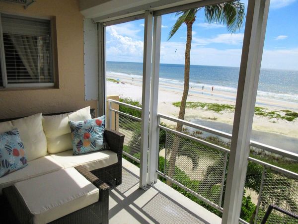 Fort Myers Beach Gulf Front Condo - Florida Beachfront Vacation Rental