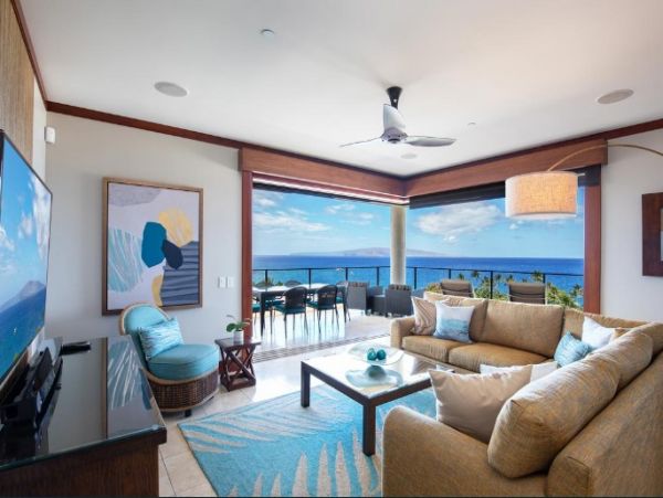Maui Vacation Rental Luxury Penthouse Three Bedrooms