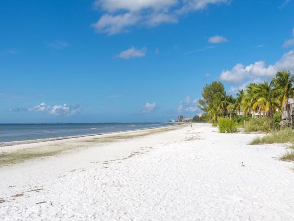 Fort Myers Vacation Home Steps from Beach with Private Pool