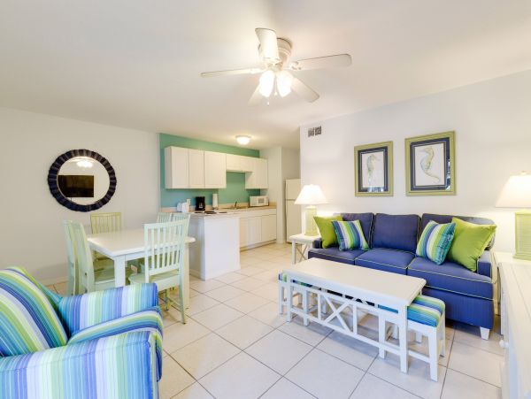 Walk to Beach Fort Myers Vacation Condo Two Bedrooms