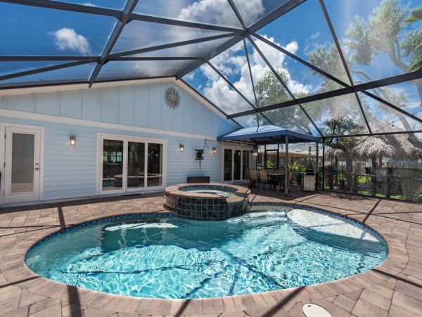 Luxury Vacation Rental with Private Pool & Hot Tub in Fort Myers