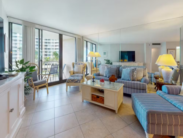 Marco Island Two Bedroom Gulf Front Vacation Condo