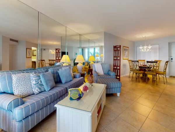Marco Island Two Bedroom Gulf Front Vacation Condo
