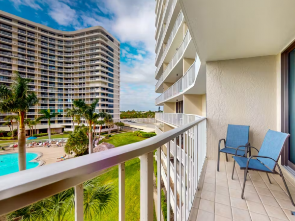 Marco Island Two Bedroom Gulf Front Vacation Condo
