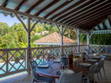 Luxury Martinique Villa Five Bedrooms in Trois-llets