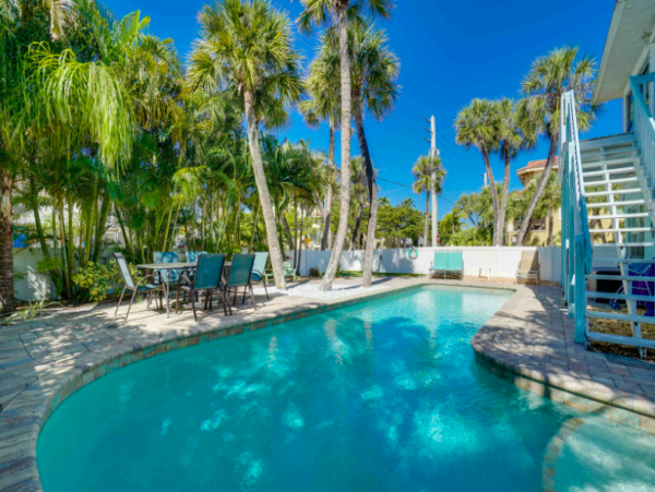 Coastal Bliss on Anna Maria Island with a Pool Just Steps from the Beach