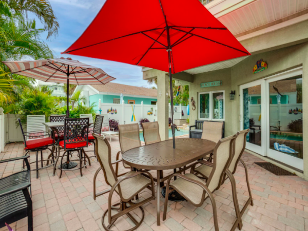 Charming Beachside Retreat with a Pool on Anna Maria Island
