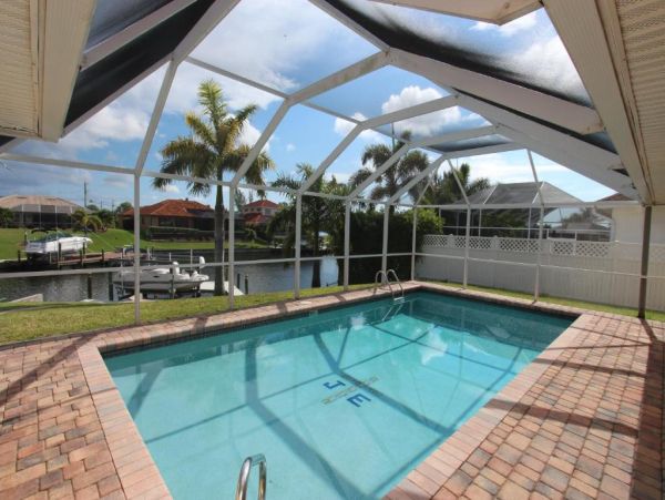 Cape Coral Villa with Private Pool & Water Views