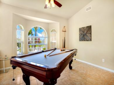 Three Bedroom Cape Coral Vacation Home With Caged Pool