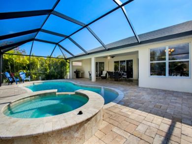 Three Bedroom Cape Coral Vacation Home With Caged Pool