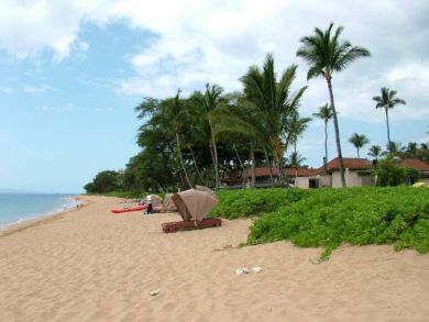 Sandy beach