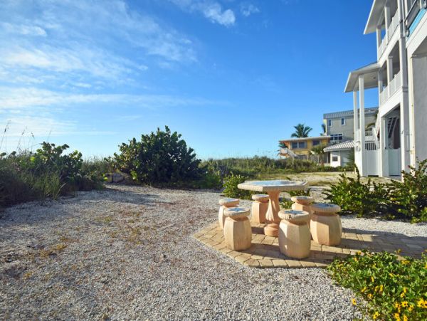 On Beach Vacation Home in Manasota Key Three Bedroom