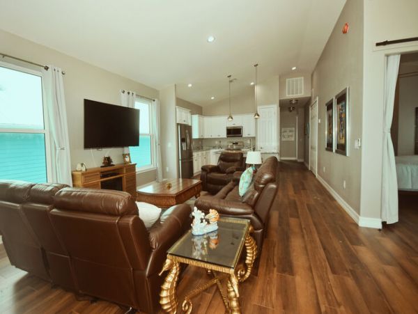 On Beach Vacation Home in Manasota Key Three Bedroom