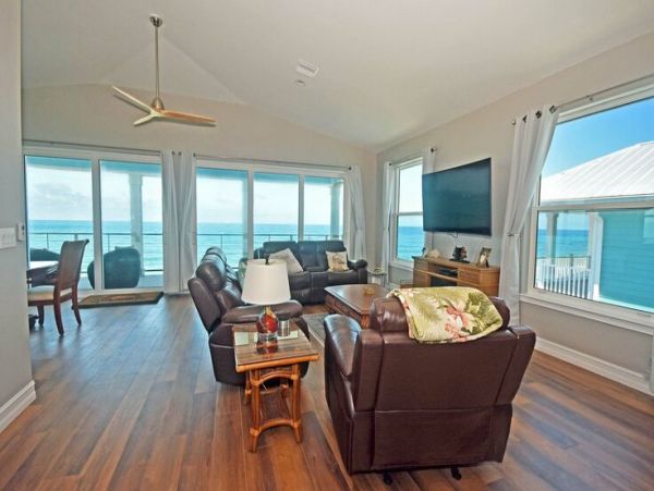 On Beach Vacation Home in Manasota Key Three Bedroom
