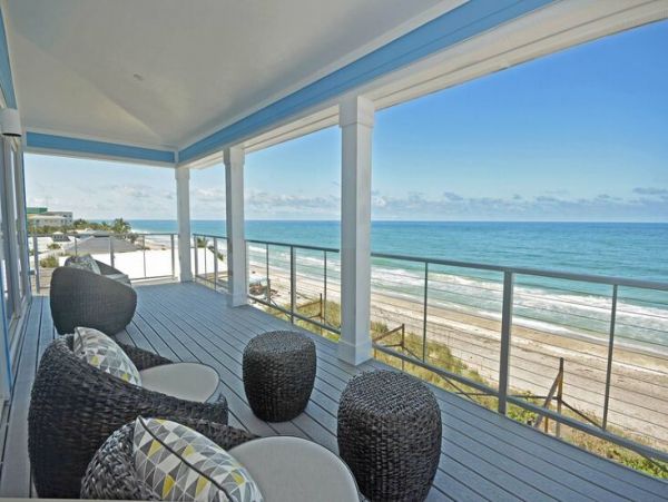 On Beach Vacation Home in Manasota Key Three Bedroom