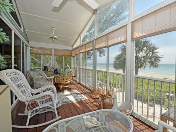 Gulf Front Vacation  Home Manasota Key Vacation Home