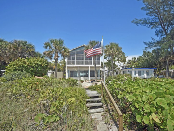 Gulf Front Vacation  Home Manasota Key Vacation Home