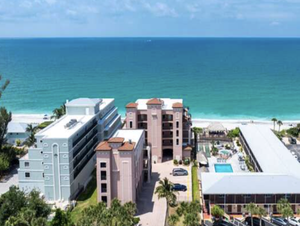 Manasota Key Beachfront Condo with Gulf & Bay Views - Two Bedroom Manasota Rental Condo